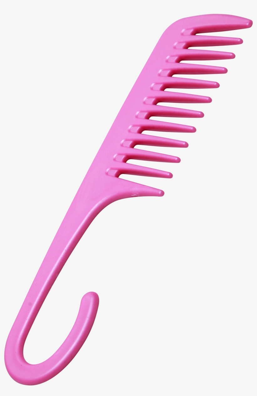 Detangler Shower Comb With Hook - Shower Comb Transparent Png, transparent png download