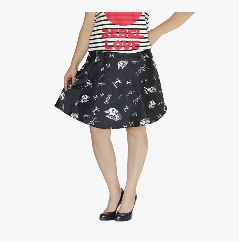 Her Univere Star Wars Ship Skirt - A-line, transparent png download