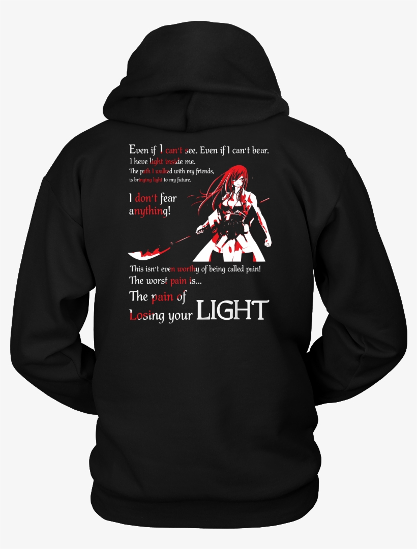 The Pain Of Losing Your Light Erza Scarlet - Limited Edition Zelda Shirt, transparent png download