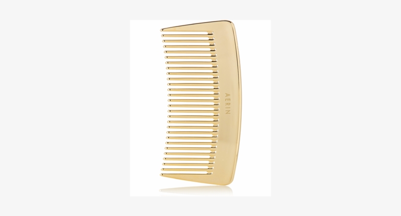 Travel Gold Comb - Aerin Beauty - Travel Gold-tone Comb - One Size, transparent png download