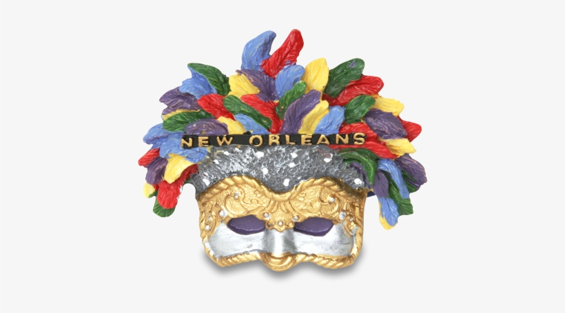 Mardi Gras Masks And Beads Png For Kids - 3d Mardi Gras Mask, transparent png download