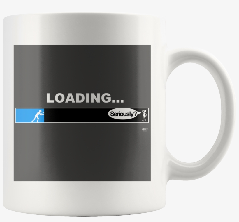 Loading Bar Funny Mug - Mug, transparent png download