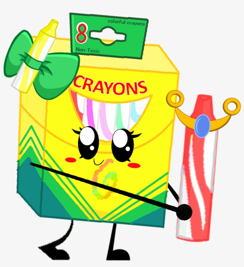 Box Of Crayons - Clover Article Insanity, transparent png download