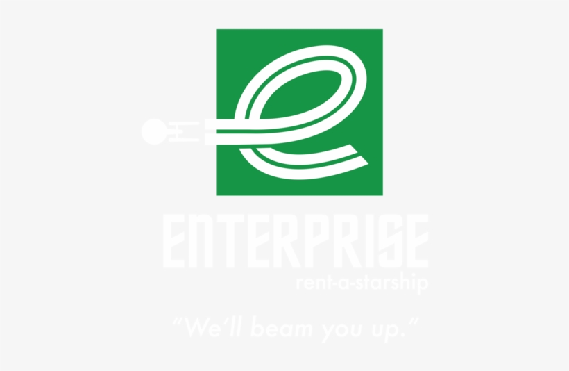 Enterprise Rent A Starship - Emblem, transparent png download