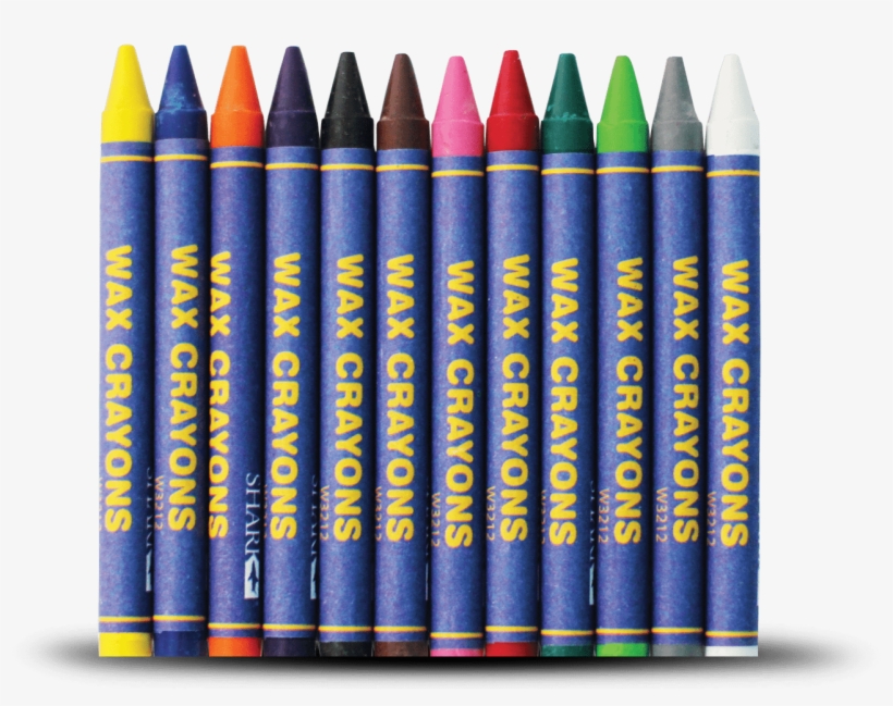 Shark - Wax Crayons - Regular - Color, transparent png download