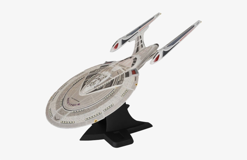 The Ship Measures Over 19 Inches Long And 8 Inches - Star Trek First Contact Starship Enterprise Ncc-1701-e, transparent png download