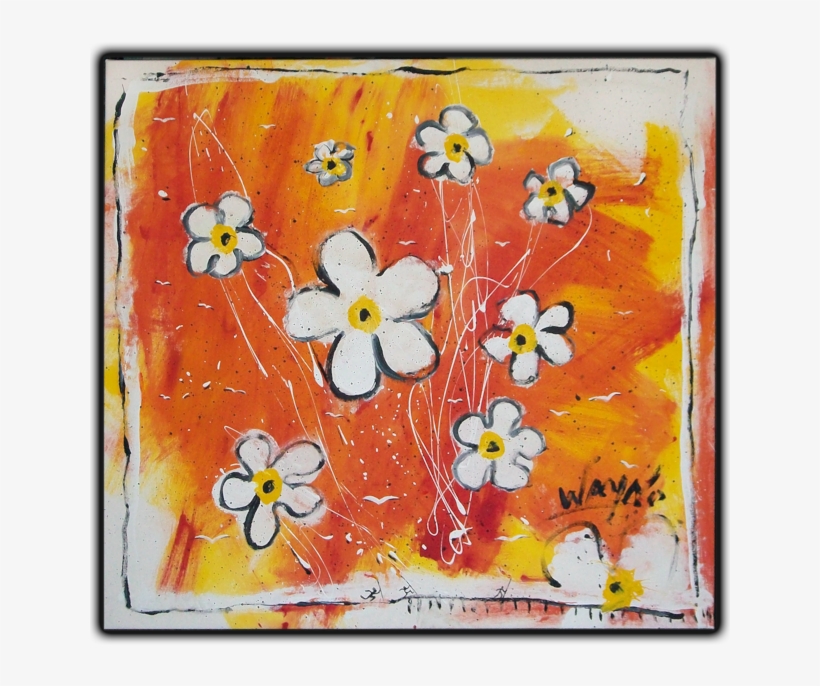 Flower Power Canvas 34 X 36 - Impatiens, transparent png download