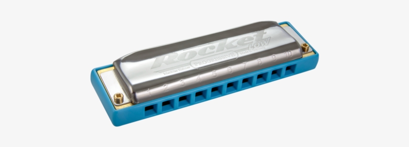 Hohner Rocket Low Tuned Harmonica Includes Free Usa - Hohner Rocket Low Harmonica D, transparent png download