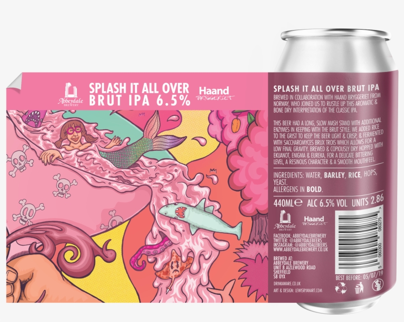Craft Beer Label Illustration - Craft Beer, transparent png download