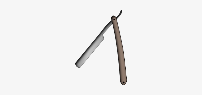 Barber Razor Clipart - Clip Art, transparent png download