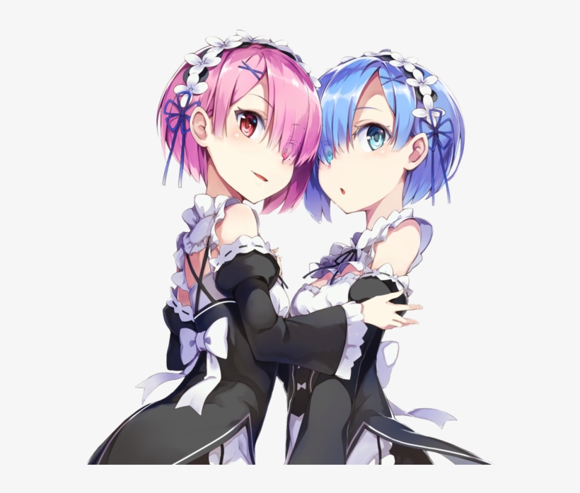Re:zero Kara Hajimeru Isekai Seikatsu Rem Ram Uniform, transparent png download