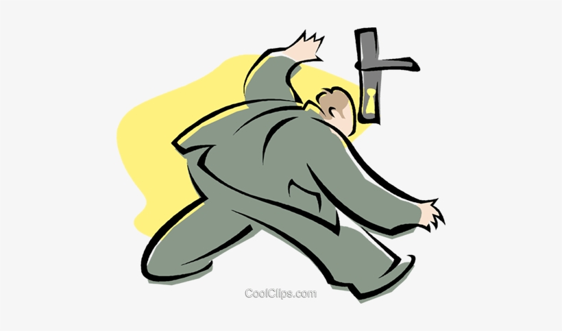 Looking Through The Keyhole Royalty Free Vector Clip - Clip Art, transparent png download