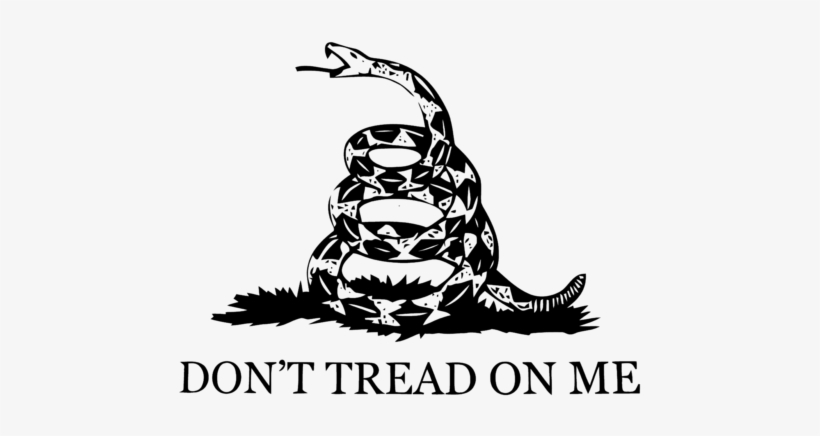Click And Drag To Re-position The Image, If Desired - Don T Tread On Me, transparent png download