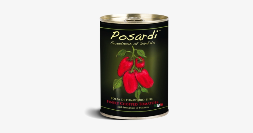 Posardi Finely Chopped Tomatoes - Posardi Tomatoes, transparent png download
