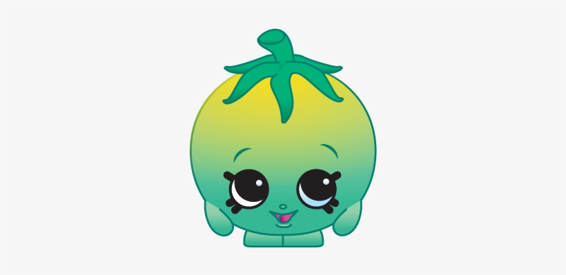 Cherie Tomatoe - Shopkin Green, transparent png download