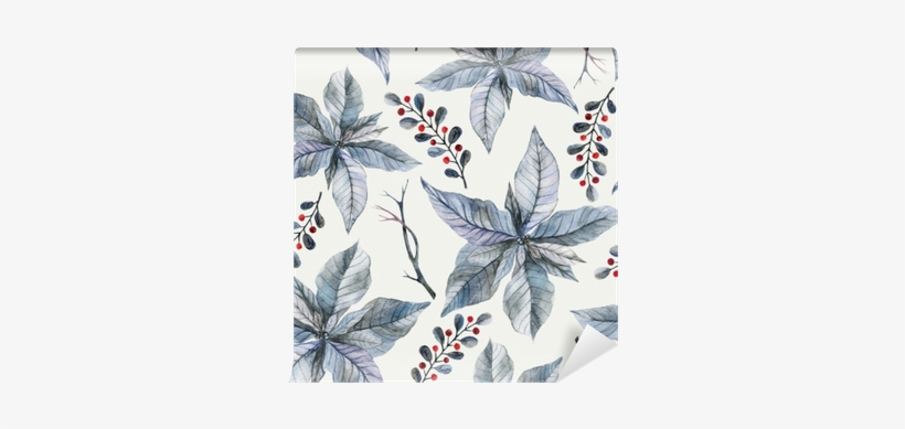 Watercolor Seamless Pattern With Hand Painted Silver - Seien Sie Froher Moderner Feiertag Karte, transparent png download