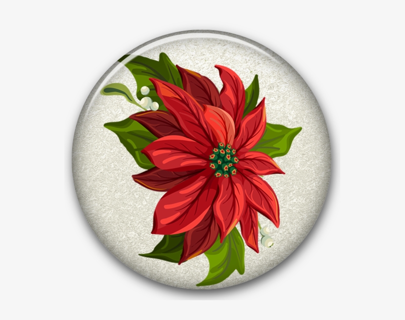 Publicat De Eu Ciresica La - Poinsettia Clipart, transparent png download