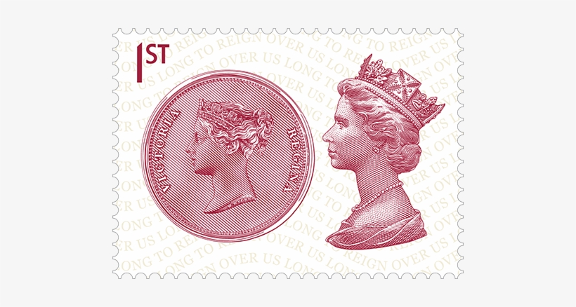 The Image On The Penny Black Was Based On This Portrait, - Postage Stamp, transparent png download