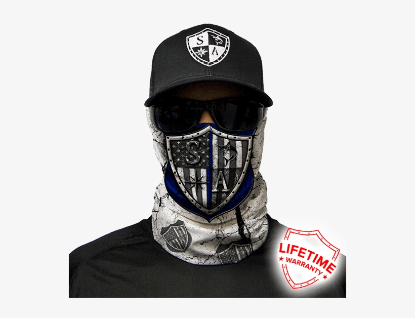 Blue Strong - Tough Guy Face Shield, transparent png download