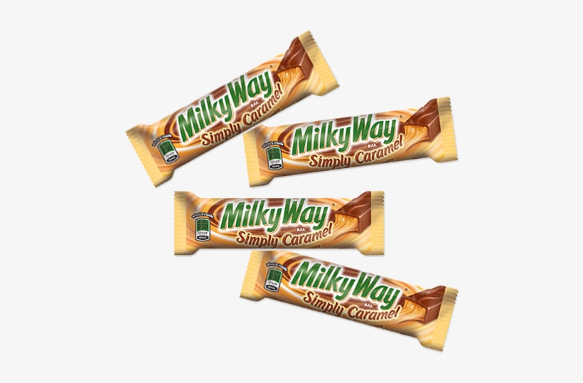 Milky Way Simply Caramel Candy Bar - Milky Way Candy Bars, Simply Caramel - 24 Pack, 2.84, transparent png download