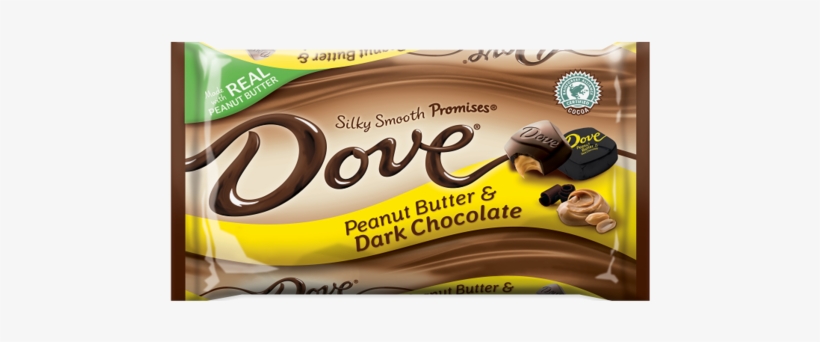 Read More - Dove Promises Peanut Butter & Dark Chocolate, Silky, transparent png download