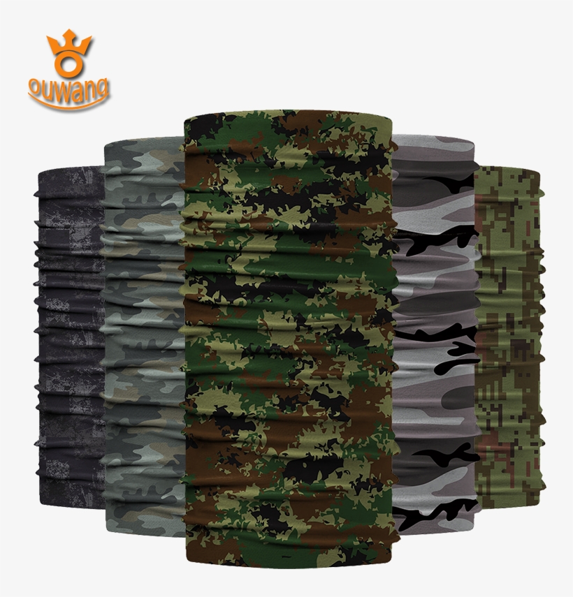 Printed Polyester Tubular Seamless Magic Multi Outdoor - Kerchief, transparent png download