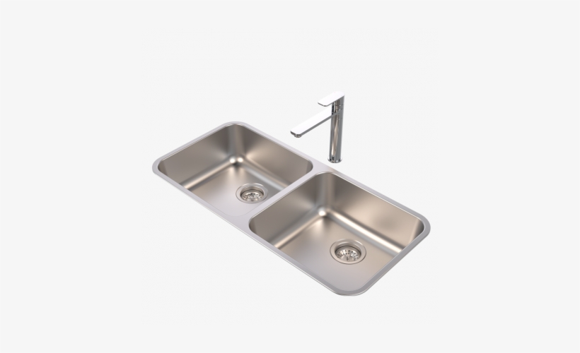 Cocl200 Classic Double Bowl O M & U Mthreequarter - Sink, transparent png download