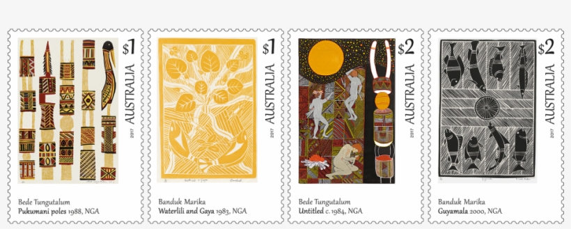 Aboriginal Artwork Represented On Stamps - Art, transparent png download