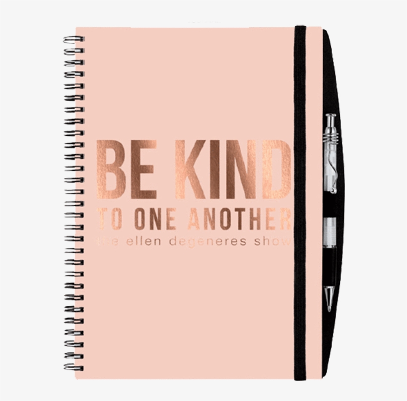Be Kind Journal- Pink - Journal Transparent, transparent png download