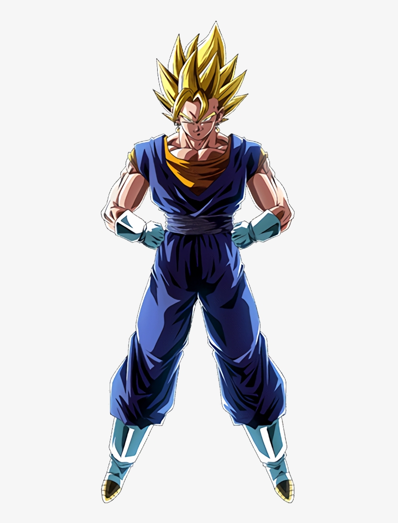 Powered Fusion] Super Vegito Hd Version [合体する超パワー] - Super Vegito Png Dokkan, transparent png download