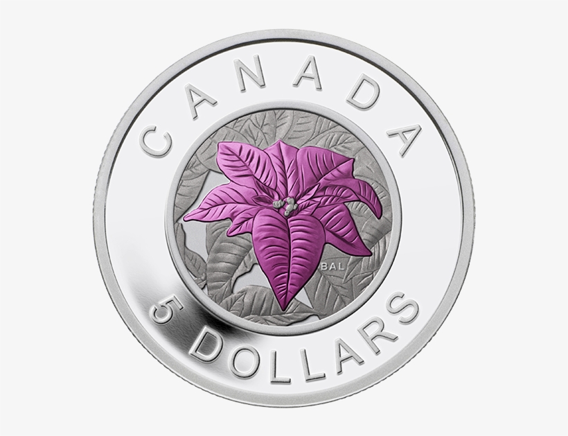 Canada 2014 Flowers - Canada Coin Flower, transparent png download