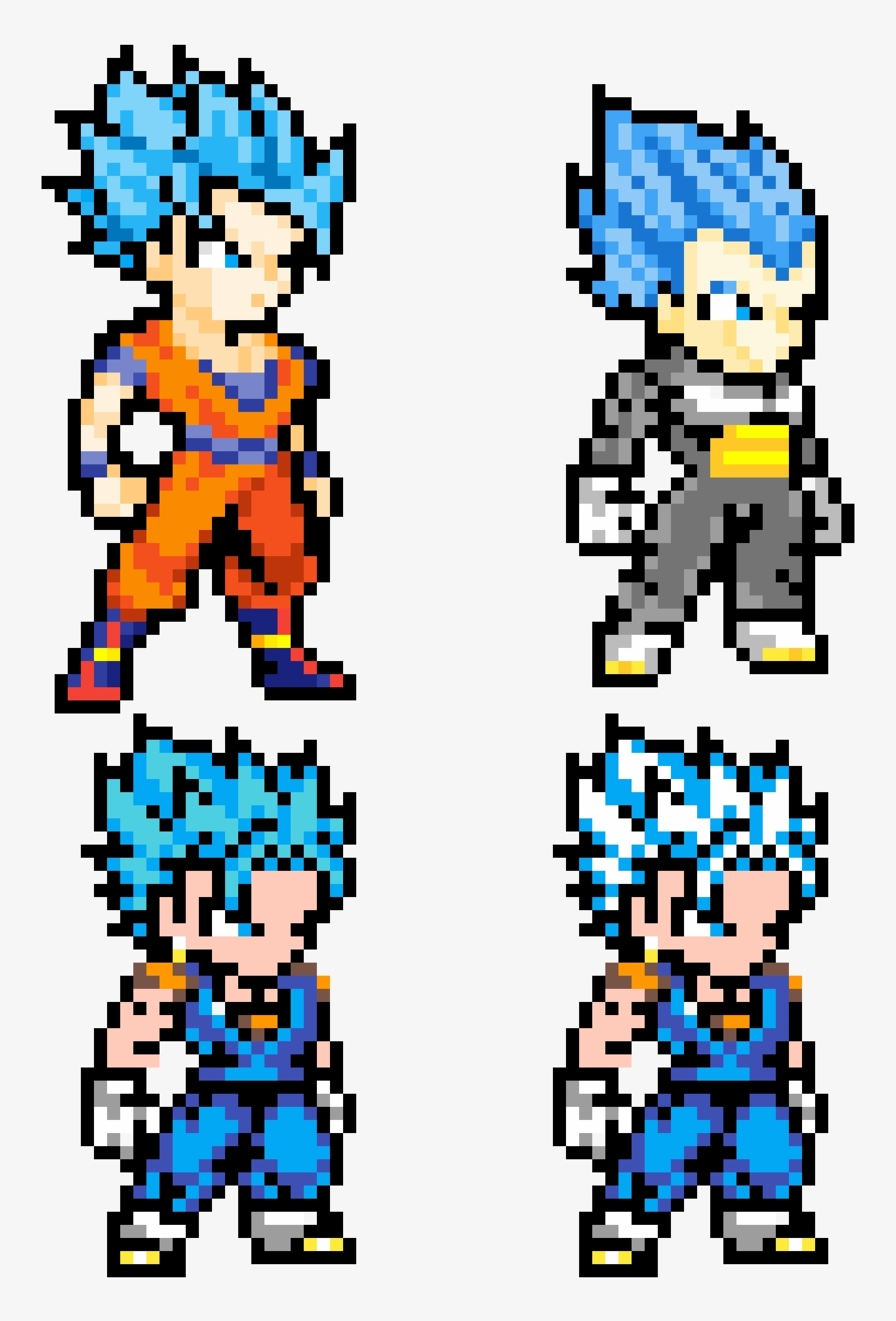 Goku/vegeta/vegito Blue - Vegerot, transparent png download