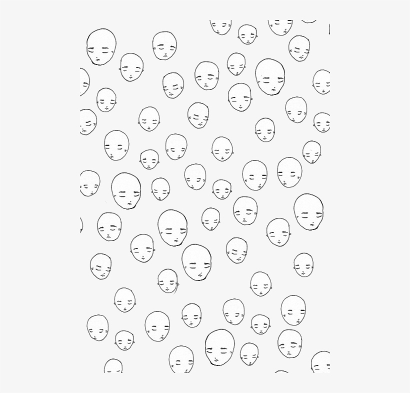 Transparent Lil Sad Heads - Pattern, transparent png download