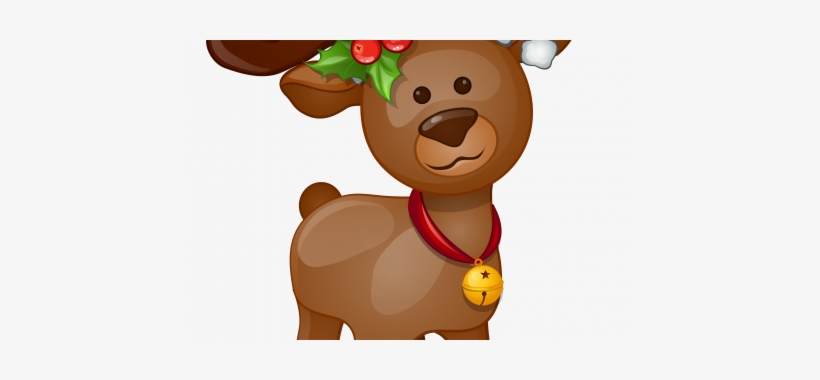 Head Clipart Rudolph - Christmas Reindeer Clipart, transparent png download