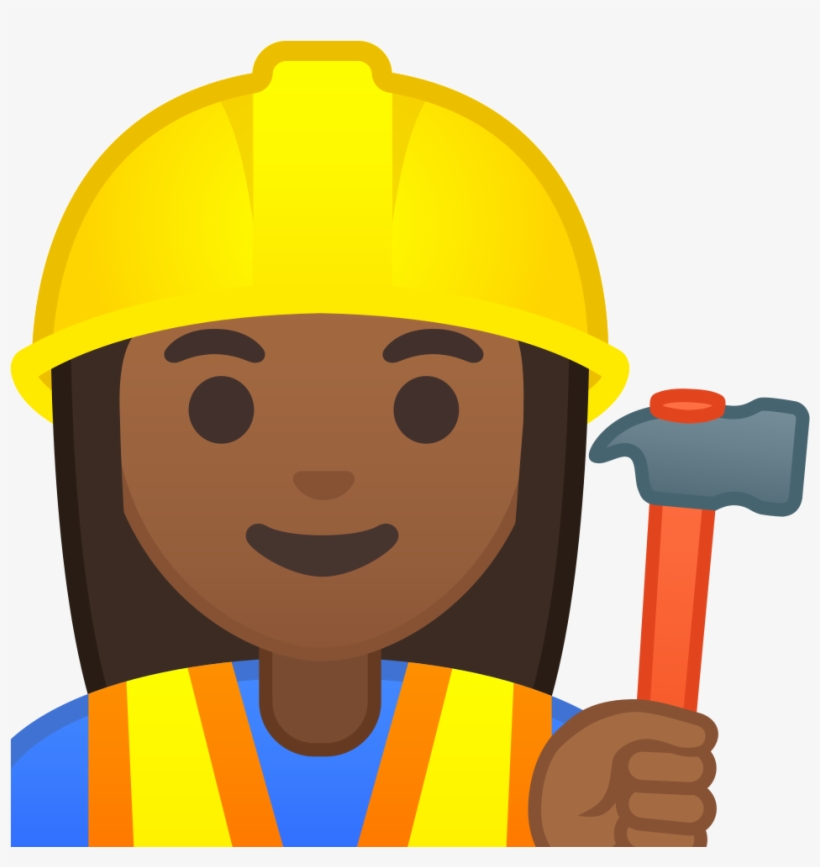 Download Svg Download Png - Worker Emoji, transparent png download