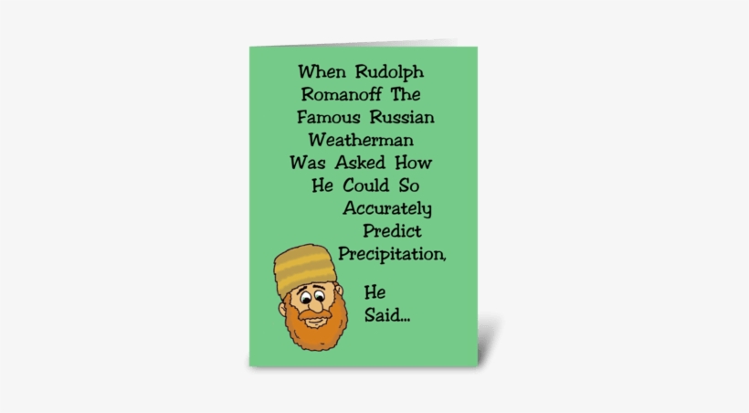 Famous Russian Weatherman Greeting Card - International Polar Bear Day With A Cartoon, transparent png download