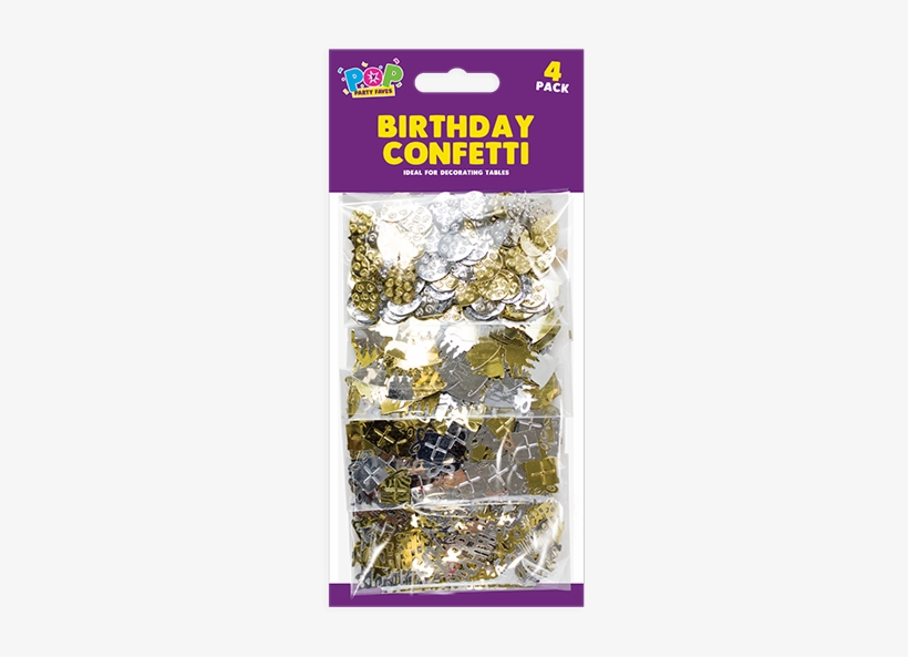 Birthday Confetti - 4 Pack - Christmas Lights, transparent png download