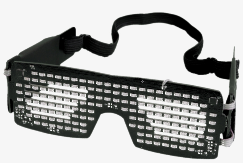The Slots Are Visible In This Picture - Led Sunglasses Diy, transparent png download