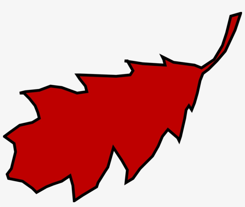 Fall Clipart, Suggestions For Fall Clipart, Download - Red Oak Leaf Clipart, transparent png download