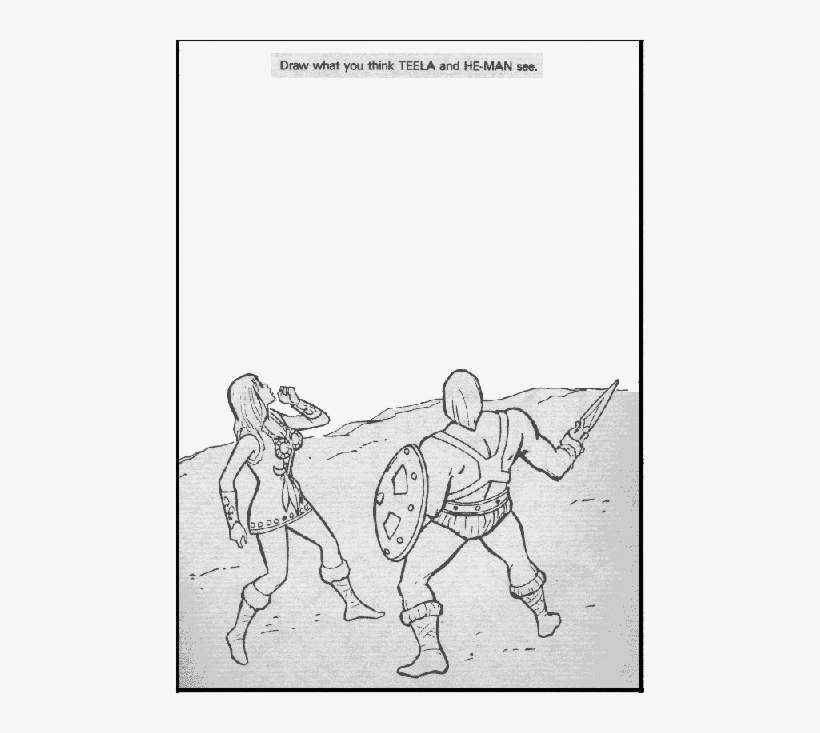 Copy Discord Cmd - Draw What He Man Sees, transparent png download