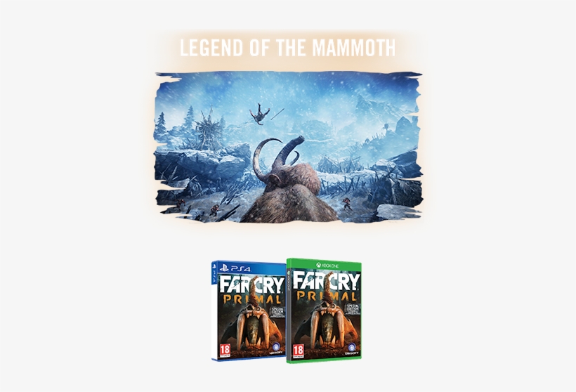 Far Cry Primal - Far Cry Primal - Xbox One Standard Edition, transparent png download