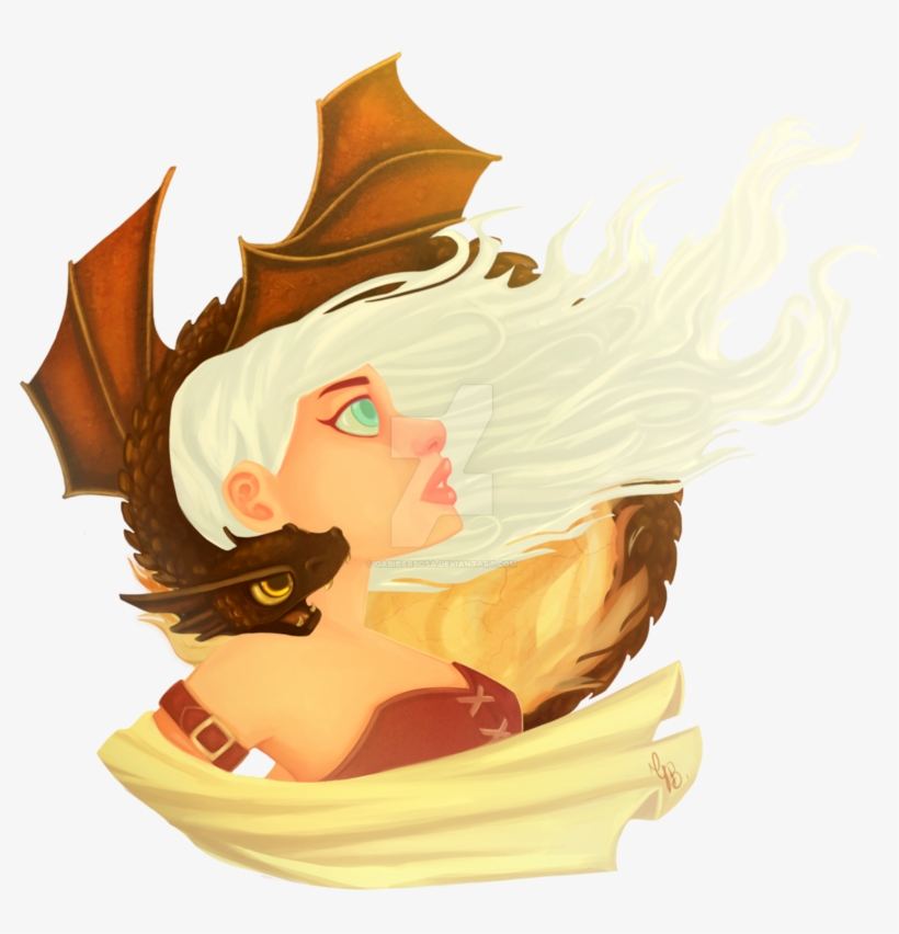 Daenerys Targaryen By Gabibarbosa - Daenerys Targaryen, transparent png download