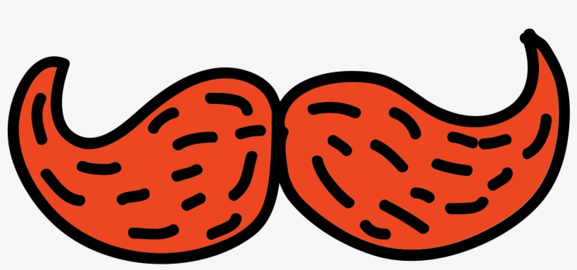 English Mustache Icon - Portable Network Graphics, transparent png download