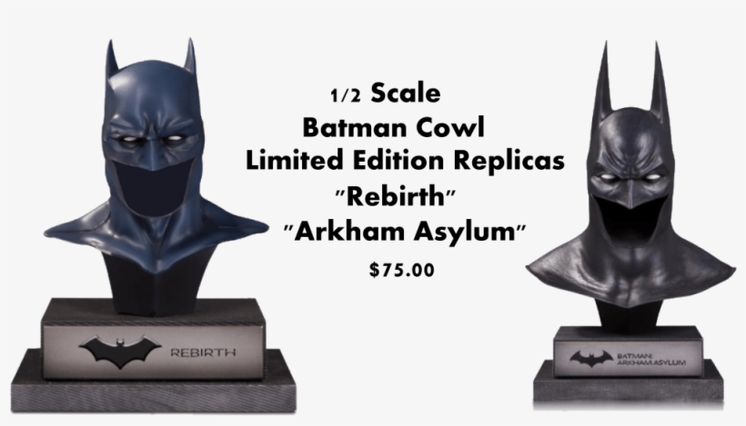 First Up We Have The Batman Cowl Replicas Which Are - Land Of Opportunity, transparent png download