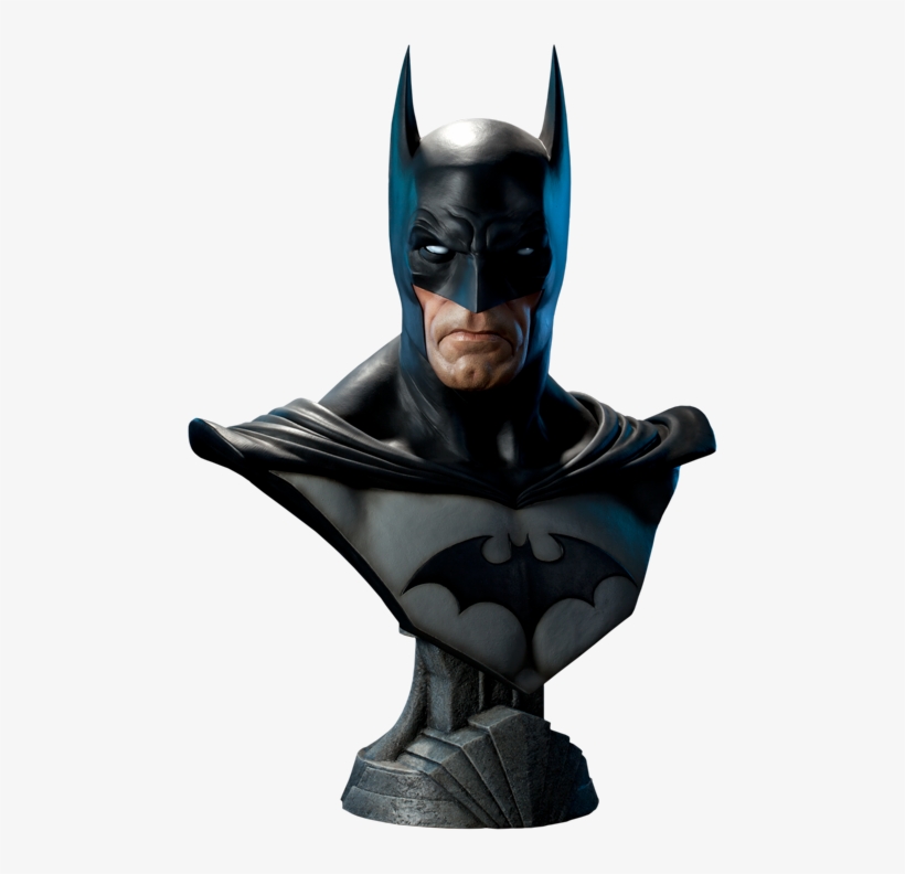 Batman Life-size Bust - Dc: Lifesize Bust: Modern Age Batman, transparent png download
