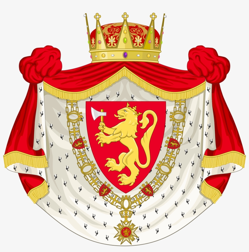 Collection Of Royal Prince Cliparts - Royal Coat Of Norway, transparent png download