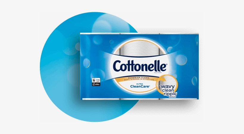 Cottonelle® Cleancare Toilet Paper - Cottonelle Ultra Cleancare, transparent png download