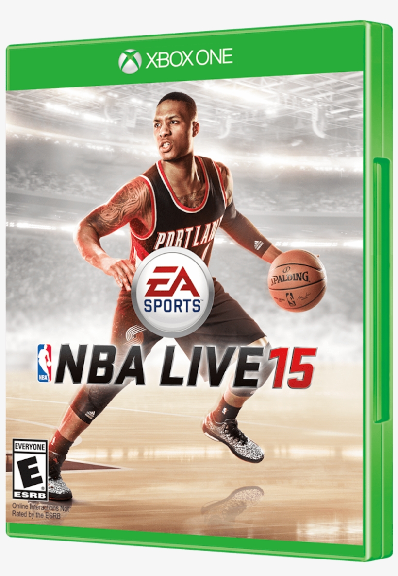 Damian Lillard Named Nba Live 15's Cover Athlete - Electronic Arts Nba Live 15 (xbox One), transparent png download