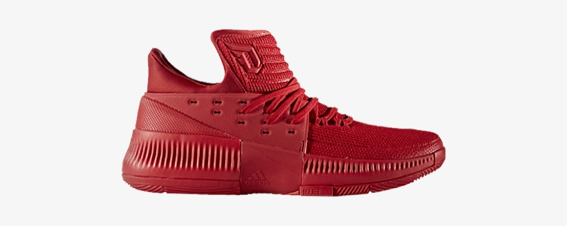 Adidas - Adidas Dame 3 Roots Men's Basketball Shoes - Red, transparent png download