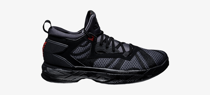 Adidas Mens D Lillard 2 Basketball Trainers - Damian Lillard 2 Shark Black, transparent png download